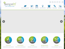 Tablet Screenshot of generatin.nl